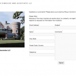 KRJDA Website: Contact Page